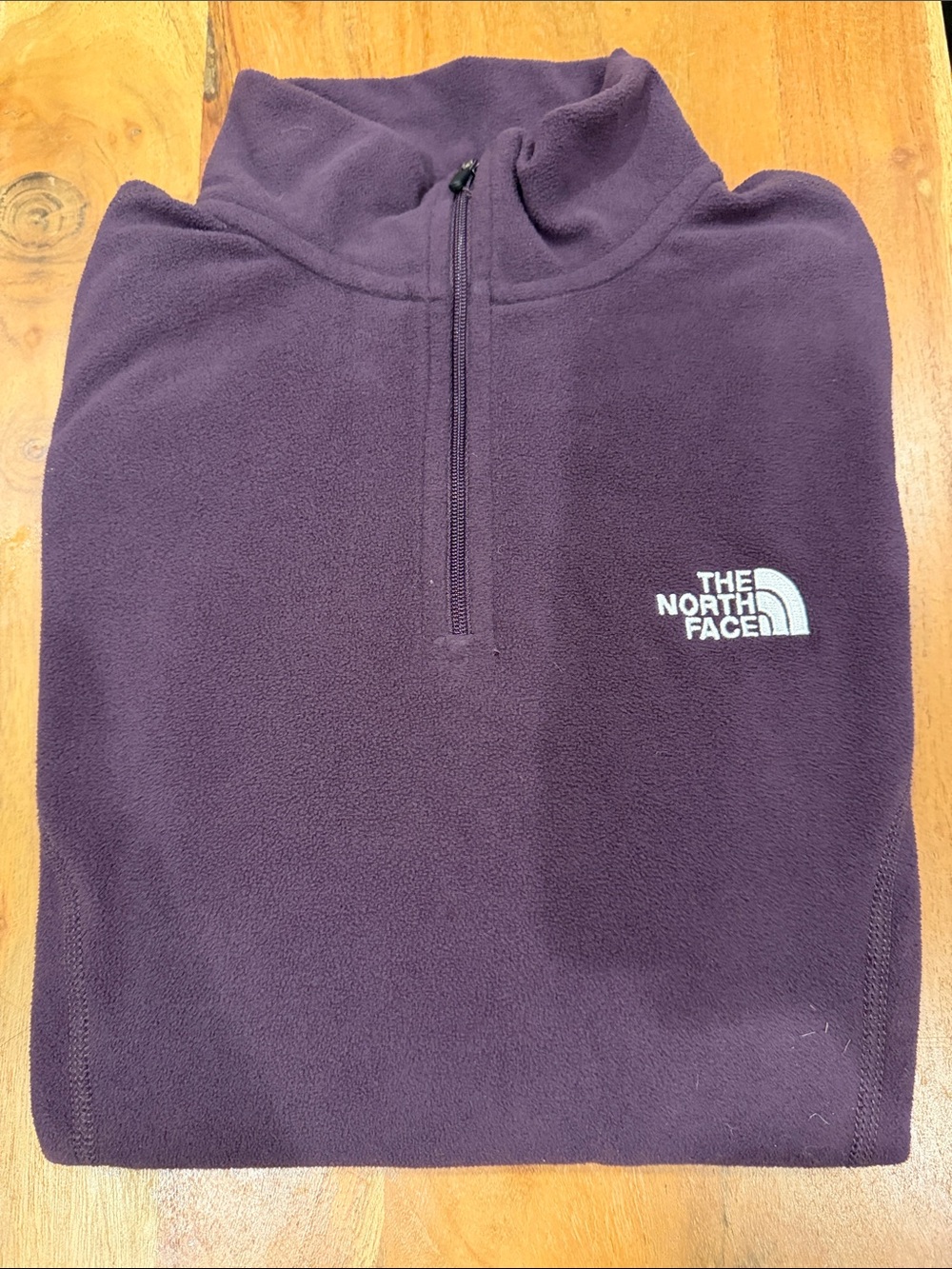 NWOT The North Face Women's TKA 100 Glacier 1/4 Zip Pullover Lightweight Jacket